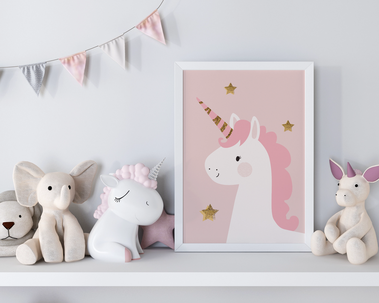 Kids Room Wall Art Set | Neutral Nursery Digital Prints | Ballerina, Animal & Sunshine Collection | Instant Download Decor