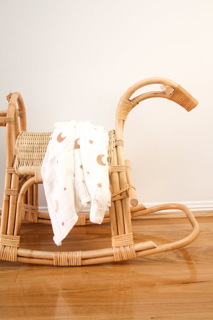 GOTS Certified Premium Muslin Swaddle- Soft, Stylish & Breathable