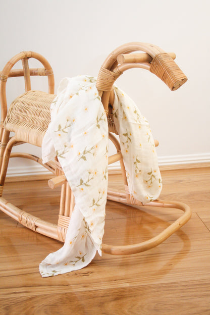 GOTS Certified Premium Muslin Swaddle- Soft, Stylish & Breathable