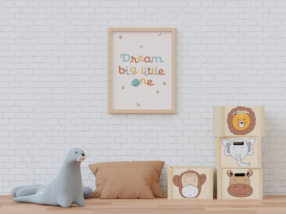 Kids Room Wall Art Set | Neutral Nursery Digital Prints | Ballerina, Animal & Sunshine Collection | Instant Download Decor